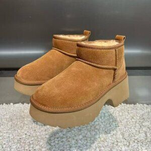 UGG Women's Boots Classic Ultra Mini New Heights chestnut